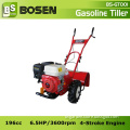 6.5HP Gasoline Tractor Tiller Cultivator with Rotary Hoe